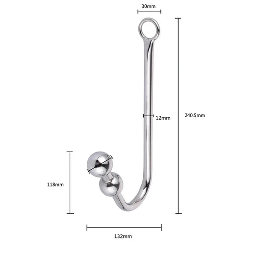 with Collar and Cuffs Elegant 5334 Hook Anal Beaded 0809
